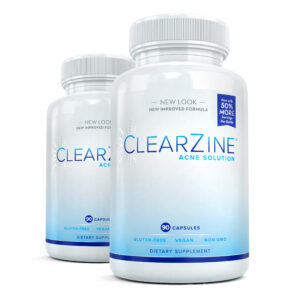 ClearZine Acne Solution - Two Bottles